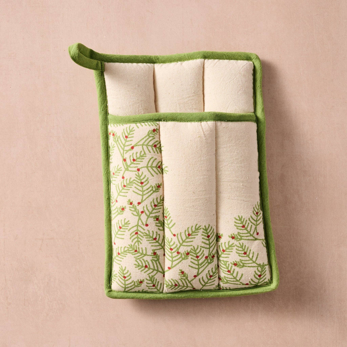 Sardee Holly Cotton Potholder