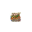 Cereal Box Bead Bracelets: Blue