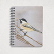 Large Notebook: Chickadee Design