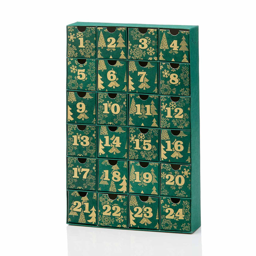 Gilded Paper Christmas Advent Calendar