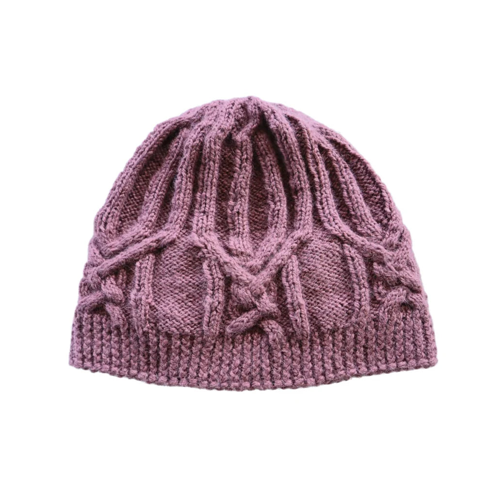 Cable Cap - Plum