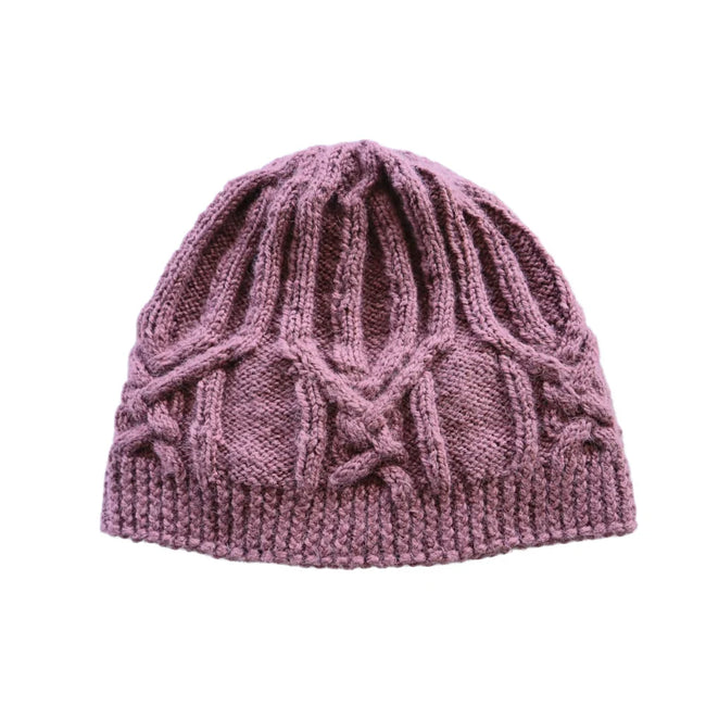 Cable Cap - Plum