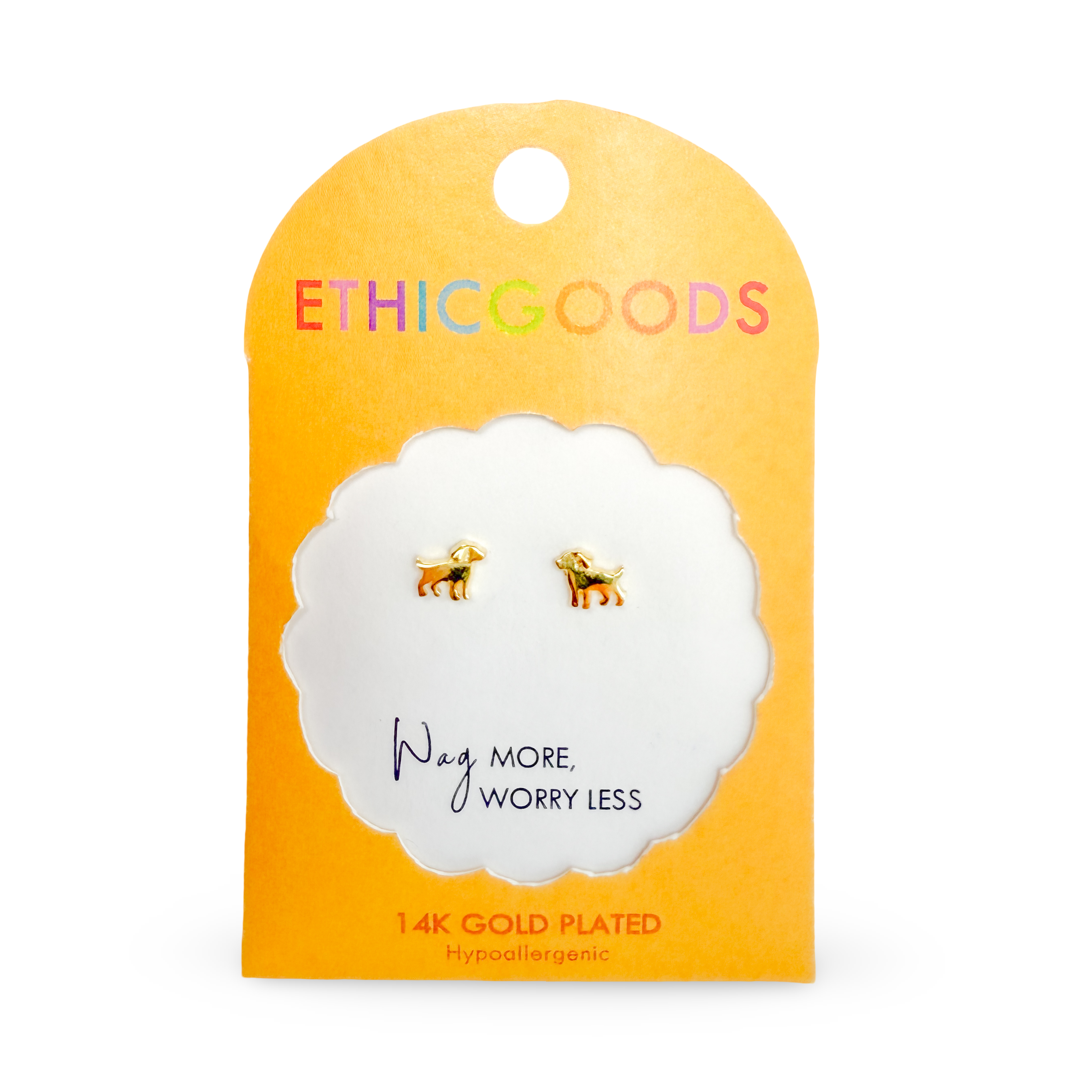 Dog Tiny Stud Earrings