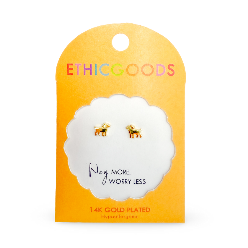 Dog Tiny Stud Earrings