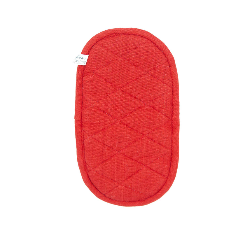 Double-Ended Oval Pot Holder: Ochre