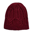 Cable Cap - Cranberry