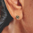 Tiny Rose Studs