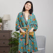 Recycled Sari Spa Bath Robe