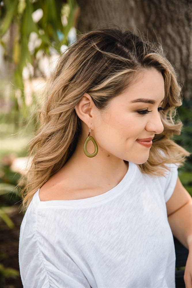 Marianitas Earrings: Poppy Coral