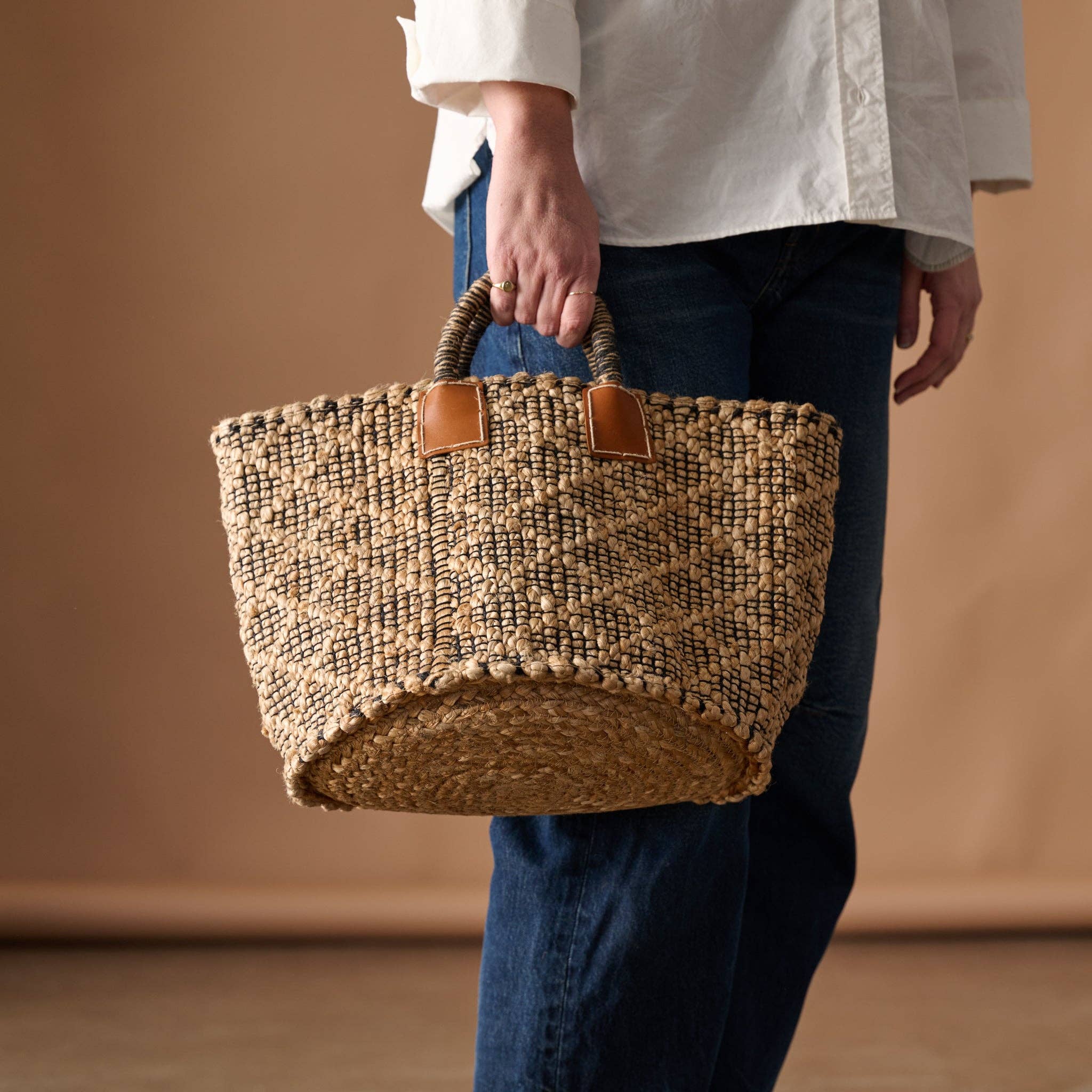 Bahana Handled Jute Basket 12