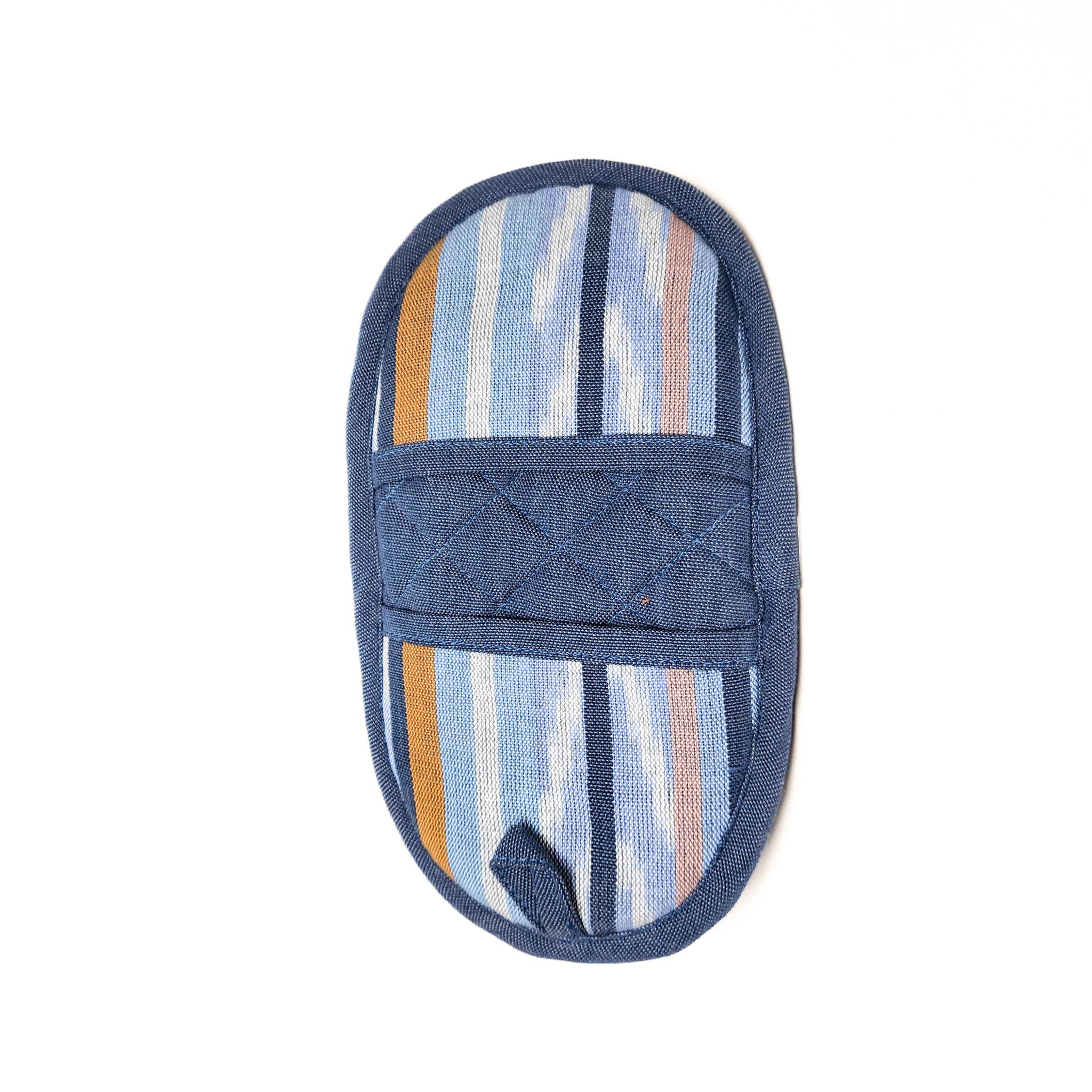 Double-Ended Oval Pot Holder: Slate