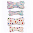 Eco Wool Dog Bones/Toys:  Tye-Dyed / Large