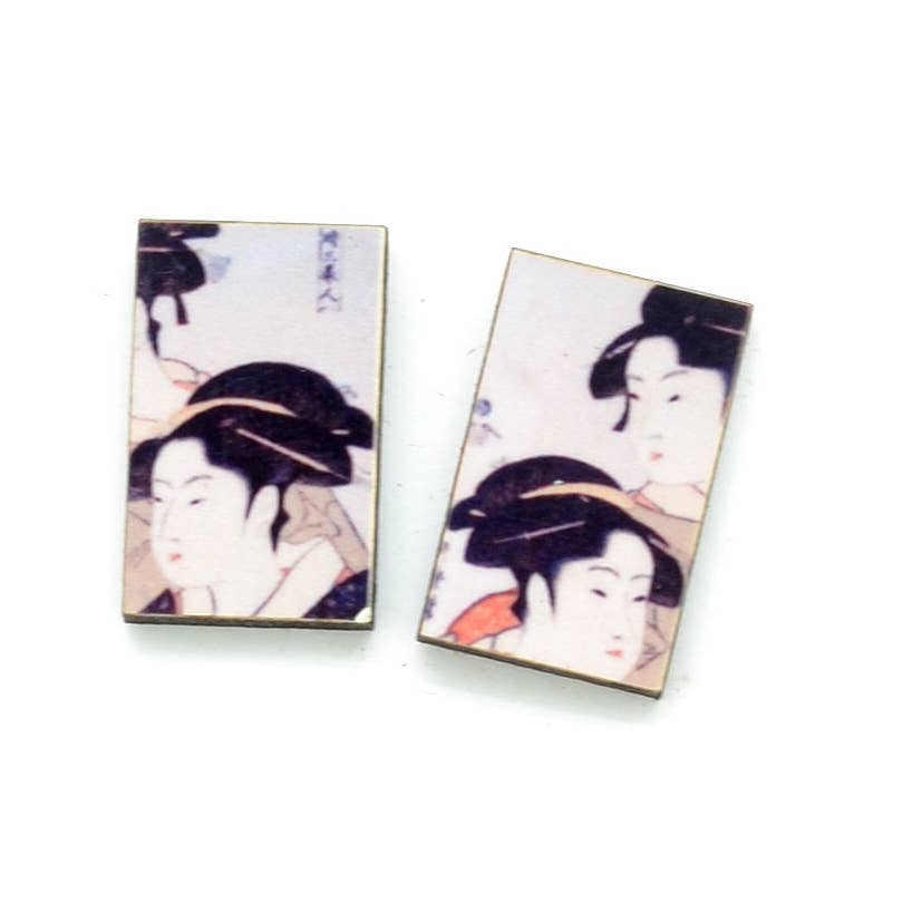 Famous Painting Stud Earrings