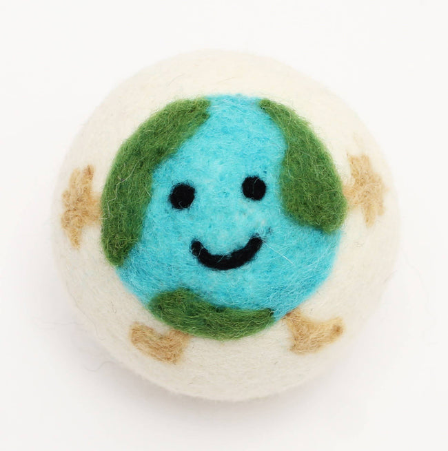 Eco Wool Dryer Ball: Happy Earth