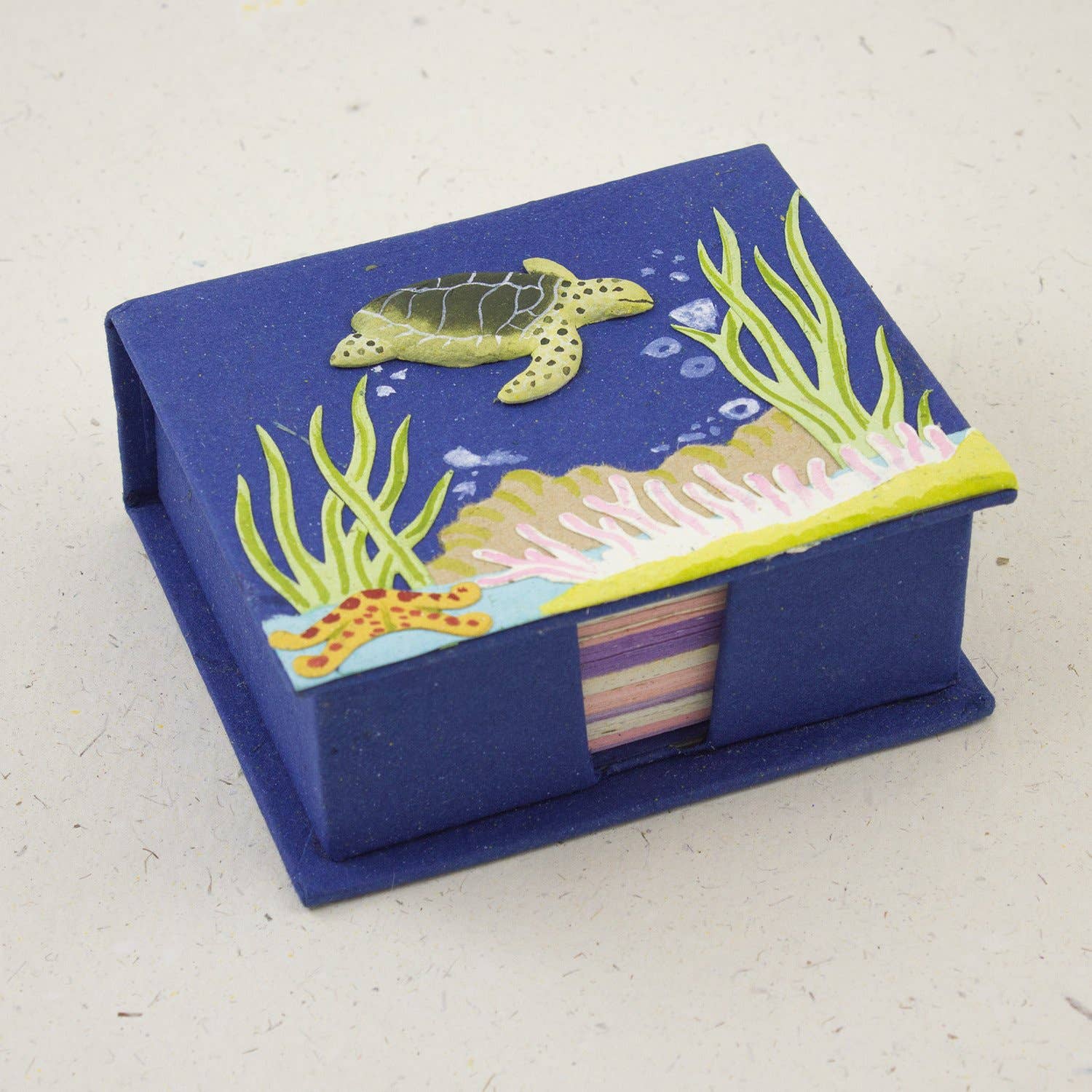 Note Box: Sea Turtle Dark Blue