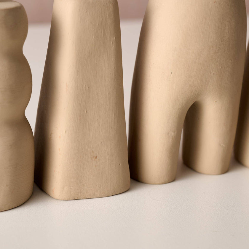 Prakasa Modern Terracotta Menorah