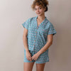 Short Sleeve/Shorts Pajama Set- Malin Clover