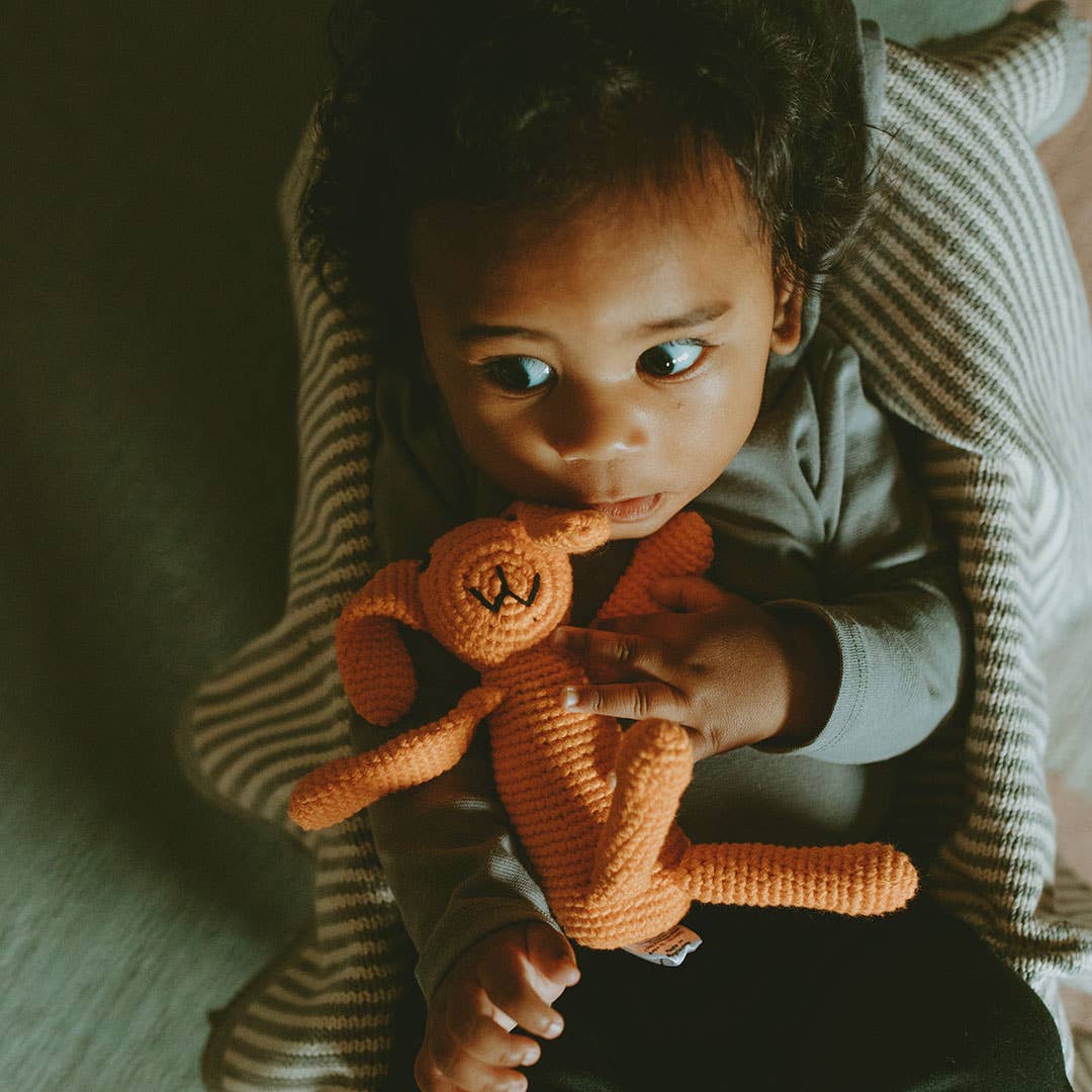 My First Bunny – Organic Baby Rattle: Natural