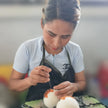 Eco Wool Dryer Balls: Ladybug (Legs)