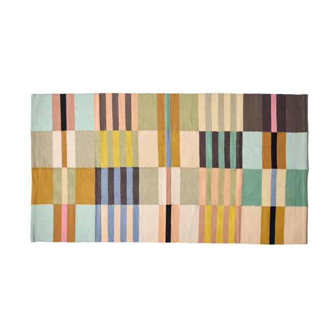 Rangeen Multistripe Kitchen Rug