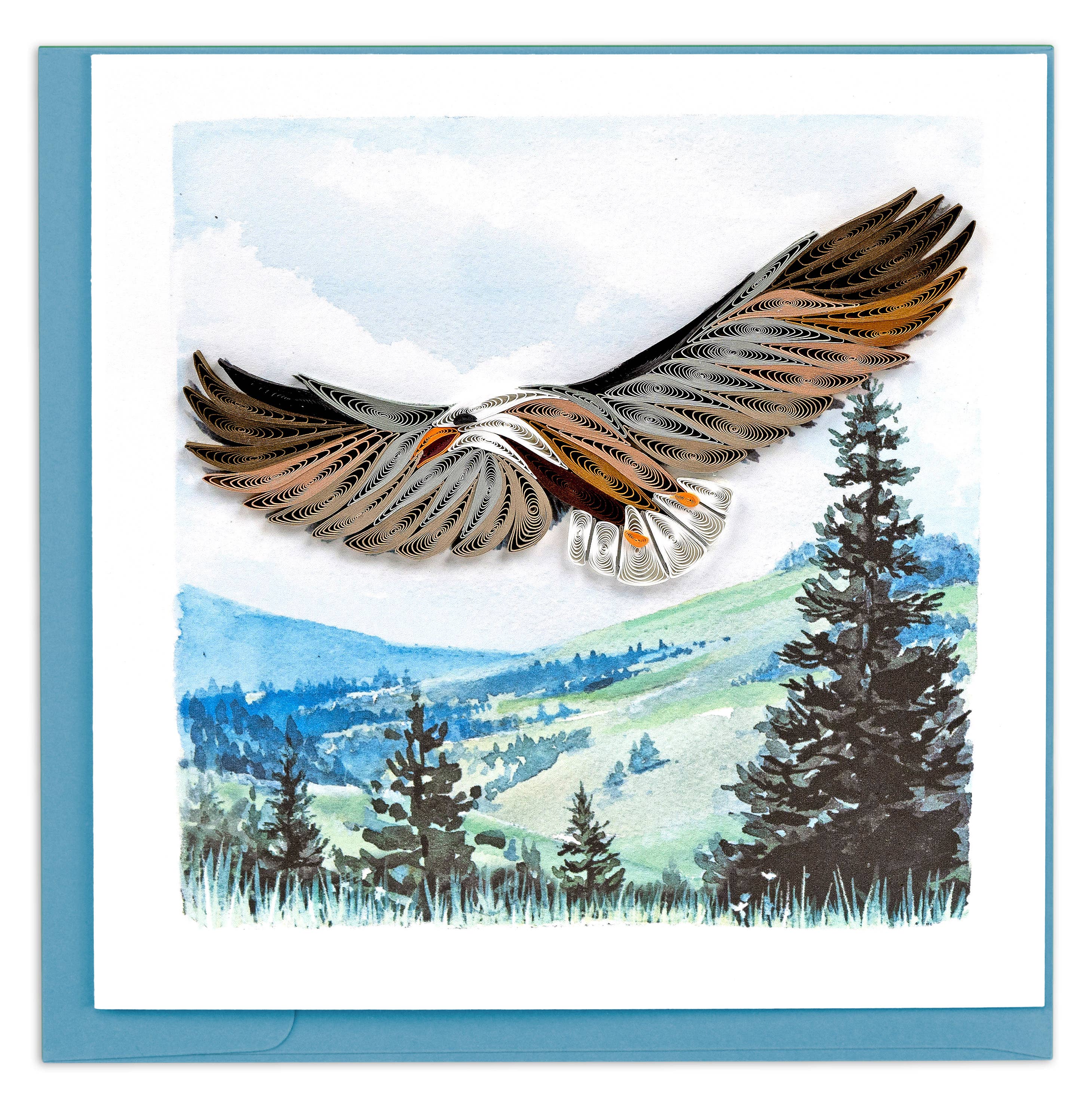 Soaring Eagle Greeting Card