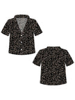 Camp Shirt Black Lines: Black Lines / S