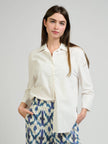 Mae Oversized Shirt White Waves: White Waves / XS
