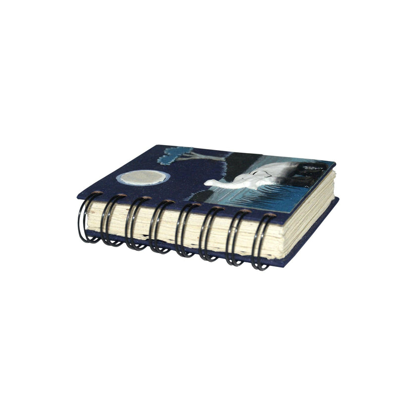 Small Notebook Elephant Midnight Blue: Default Title