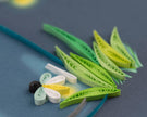 Fireflies Quilled Greeting Card