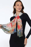 Aloka Scarf: Red Poppies
