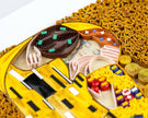 Artist Series - Quilled The Kiss, Klimt Greeting Card