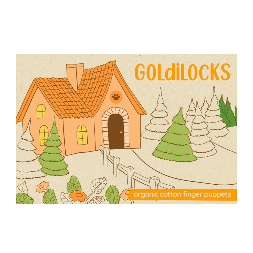 Finger Puppet Goldilocks Gift: Set of 4