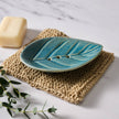 Geela Ceramic Leaf Soap Dish