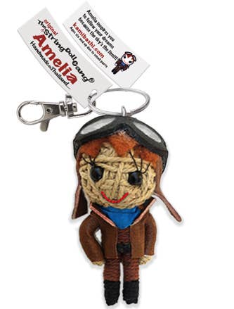 Amelia String Doll Keychain
