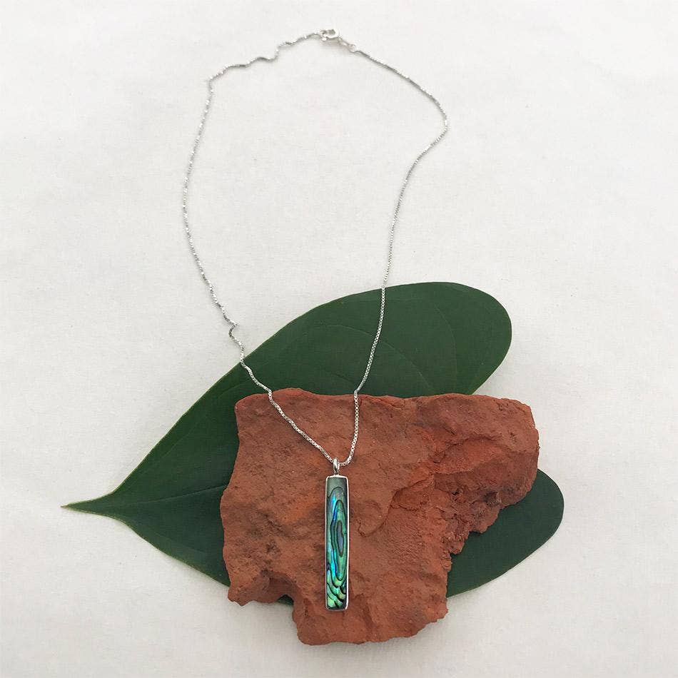 Abalone Bar Necklace