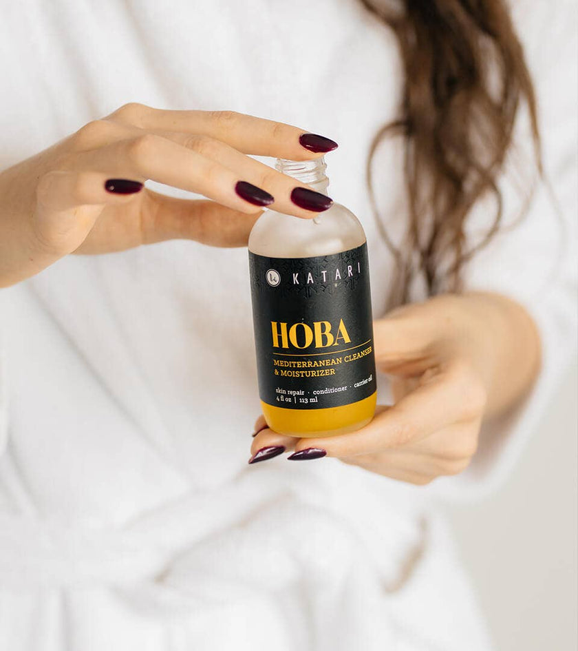 Hoba/Pure Jojoba Oil Cleanser and Moisturizer 1 oz.