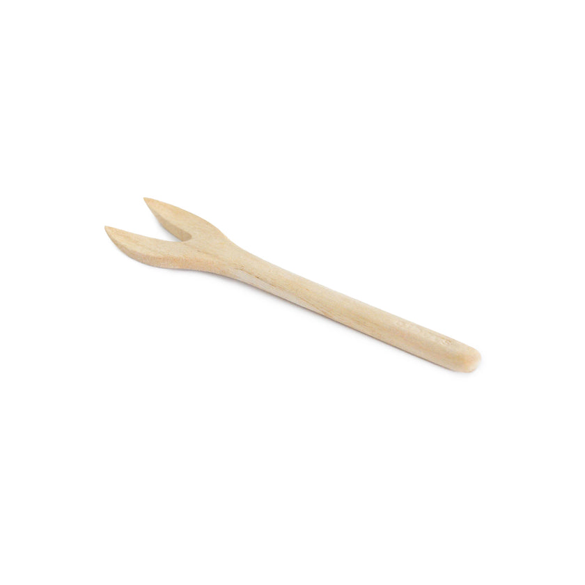 Wood Waffle Fork