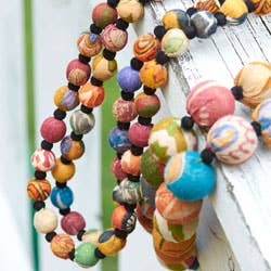 Small Kantha Holiday Garland