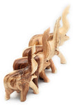 Wooden Trumpeting Elephant