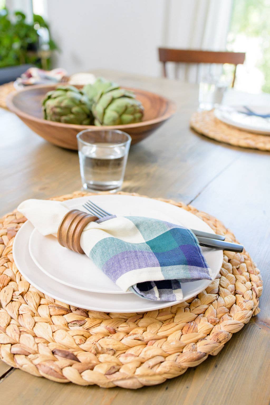 CLOVE Handwoven Cotton Napkins: Set of 4