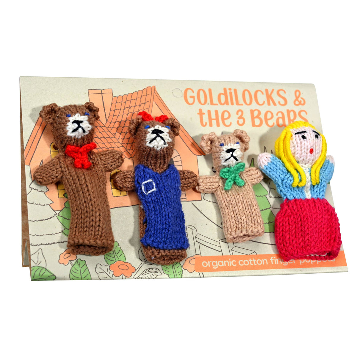 Finger Puppet Goldilocks Gift: Set of 4