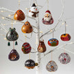 Night Sky Nativity Gourd Ornament