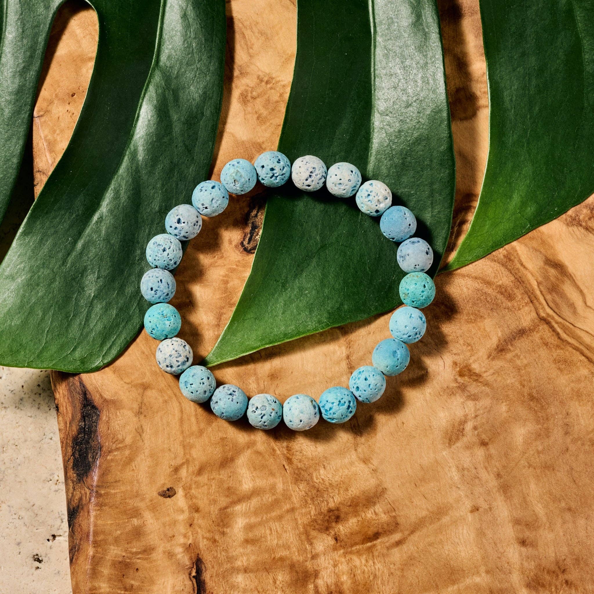 Sama Lava Rock Stretch Bracelet