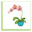Potted Orchid Greeting Card