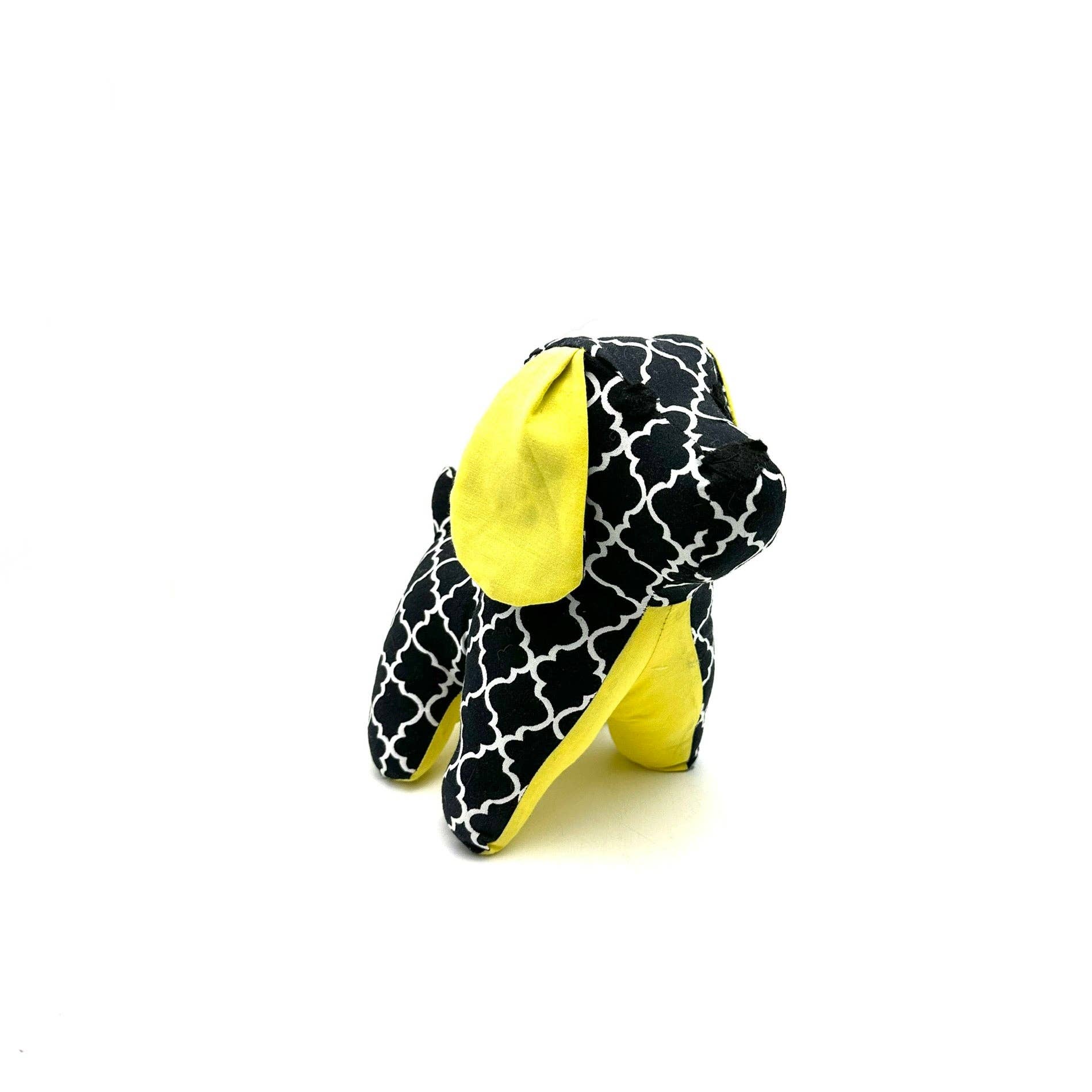 Puppy Dog- Black and Yellow