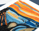 Artist Series - Quilled The Scream, Munch Greeting Card
