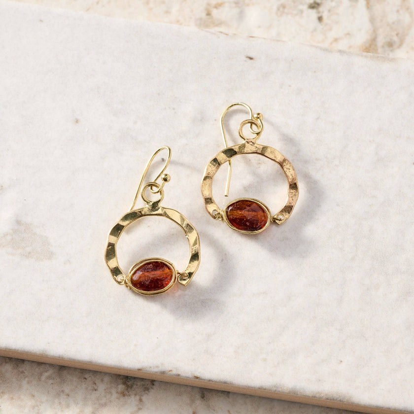 Dekhana Glass Bead Earrings