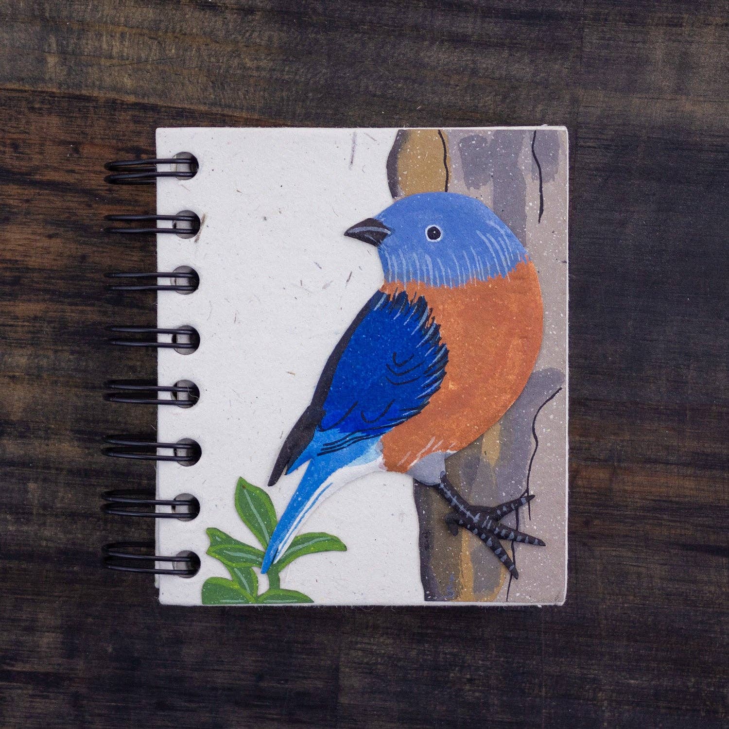 Small Notebook: Bluebird Embossed