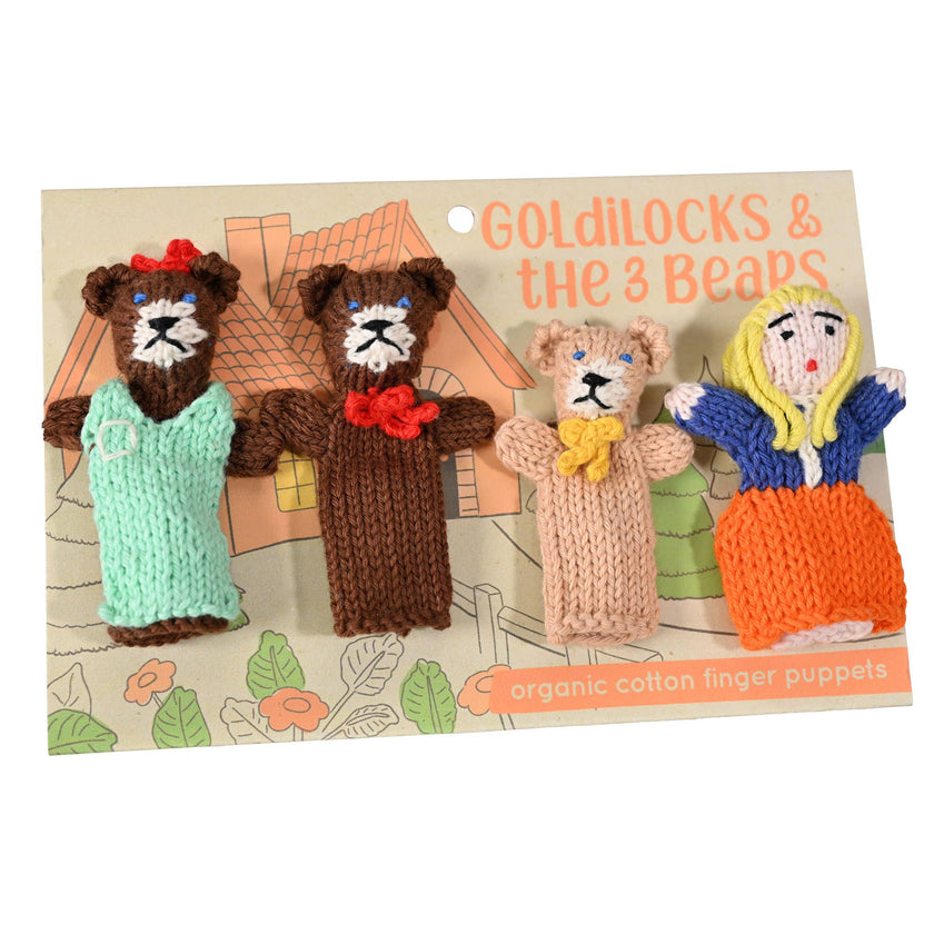 Finger Puppet Goldilocks Gift: Set of 4
