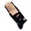 Socks that Support Space Exploration: Black Galaxy